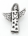 Anstecker Engel-Sally