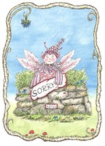 Sorry - Doppelkarte mit Umschlag